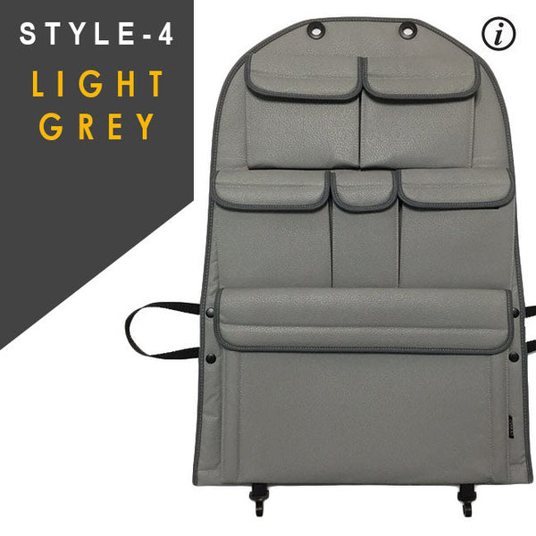 For VW T5 T5.1 Transporter Campervan Leatherette Back Seat Organiser Set of 2 bundle