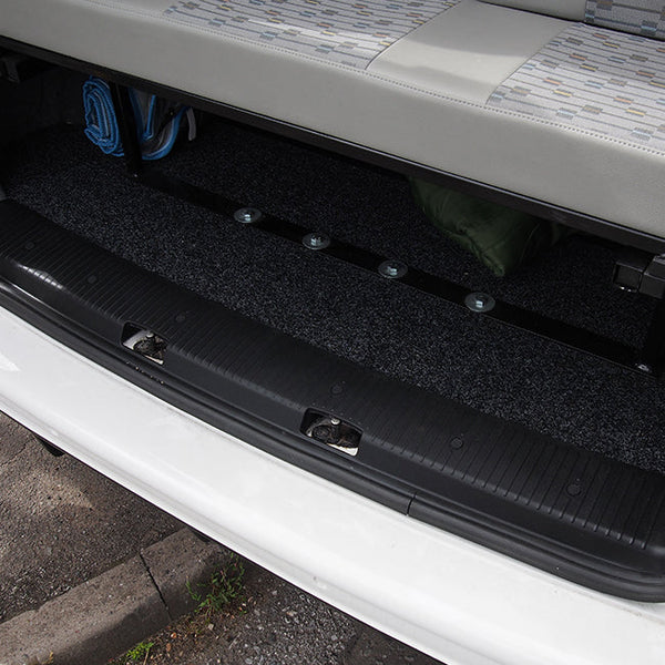 For VW T5, T5.1 V2 Transporter Rear Threshold Cover Barndoor / Twin Door Plastic Full Length