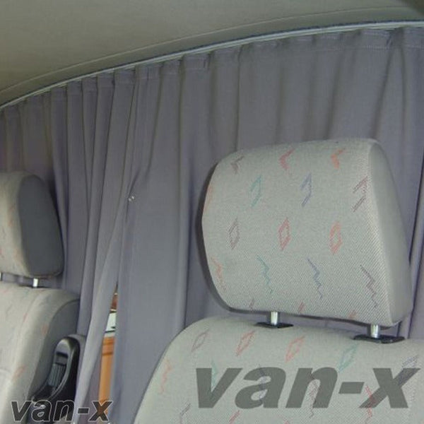 For VW T3 Transporter Cab Divider Curtain Kit with Rail Premium Quality - Van-X