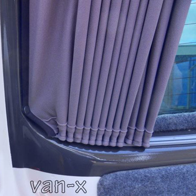 For VW T5 Window Curtains Eco-Line - Grey | Van-X