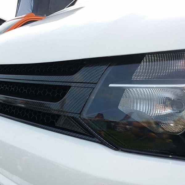 For VW T5.1 Dark Carbon Badgeless Grille *Clearance* [B Grade] | Van-X