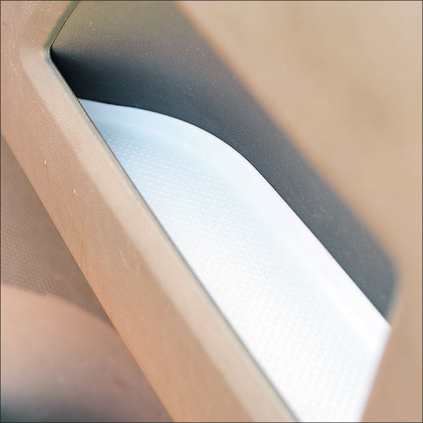 For VW T5, T5.1 Door Pocket Inserts, Rubber, Door Liner (White) Double Passenger + Driver *ON SALE* Interior Styling