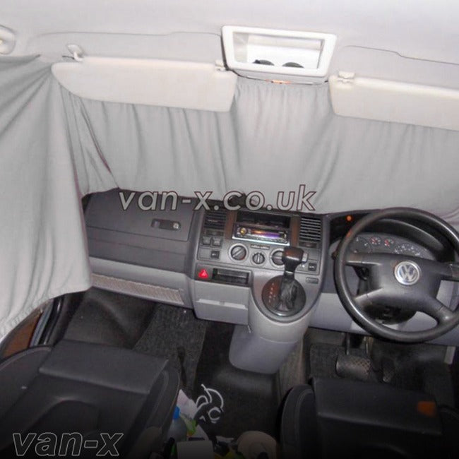 For VW T6 Transporter Front Cab Curtain Premium-Line