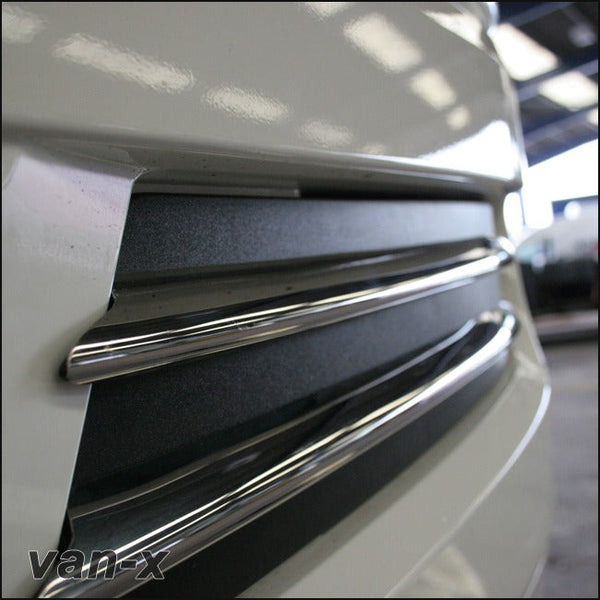 For Man Tgx Stainless Steel Front Fog Light Trims (Set of 4)(WITHOUT FOG LIGHTS)