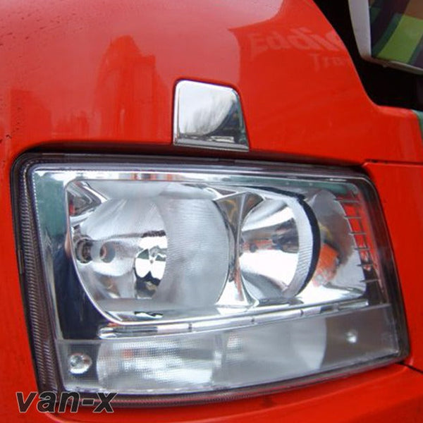 For Man Tgx Stainless Steel Front Headlamp Washer Trim | Van-X
