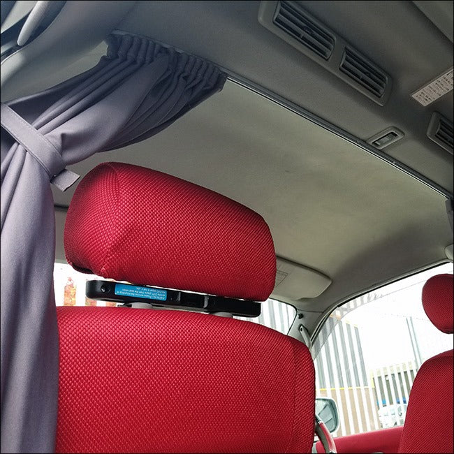 For Mazda Bongo Cab Divider Curtain Kit with Rail Premium Quality - Van-X