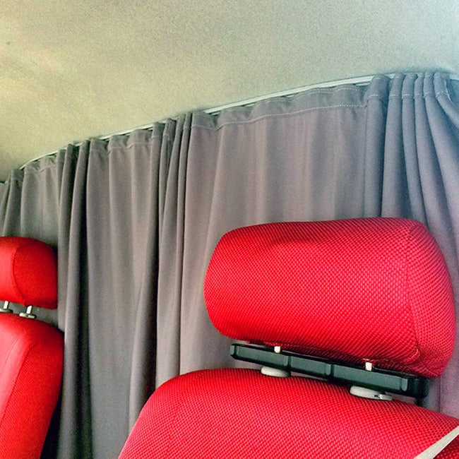 For Citroën Relay Cab Divider Curtain Kit with Rail Premium Quality  - Van-X
