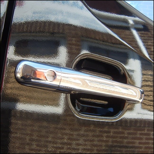For Mercedes Sprinter MK2 Door Handle Covers (4 Pcs) Stainless Steel | Van-X