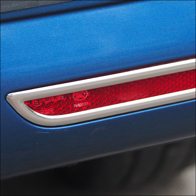 For VW T5.1 Transporter Rear Bumper Reflector Trims | Van-X