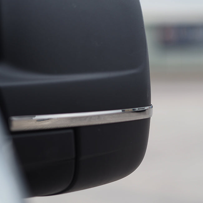 For Renault Trafic Campervan Wing Mirror Trims – Premium Stainless Steel