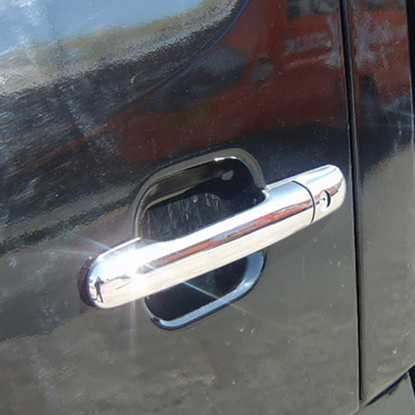 For VW Crafter Stainless Door Handle Covers Set of 4 Stainless Steel | Van-X