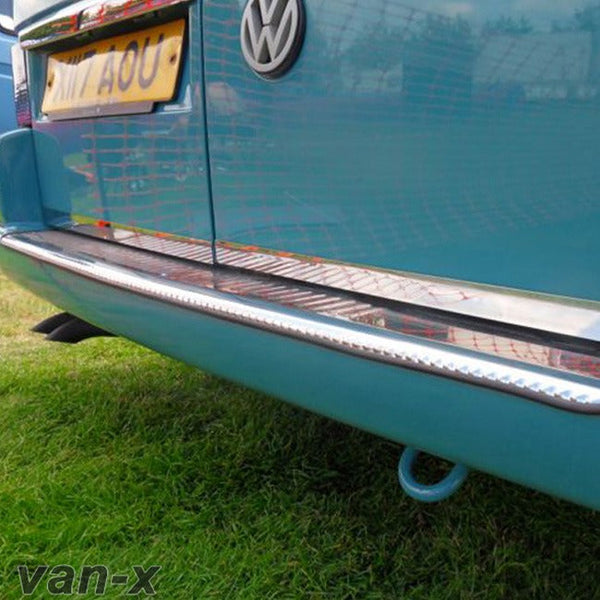 For VW T4 Transporter Barndoor Edge Trim Stainless Steel | Van-X