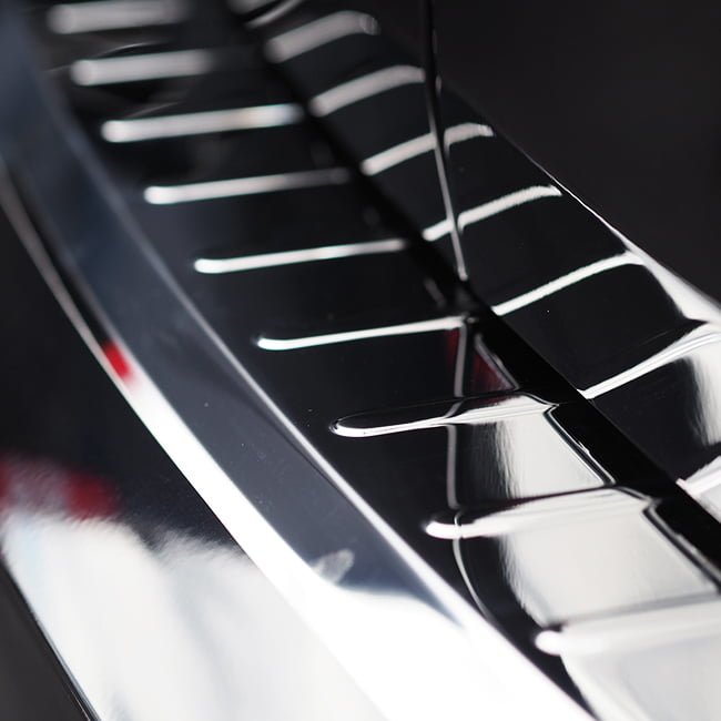 For VW Caddy Rear Bumper Protector Stainless Steel – Durable Guard Cover