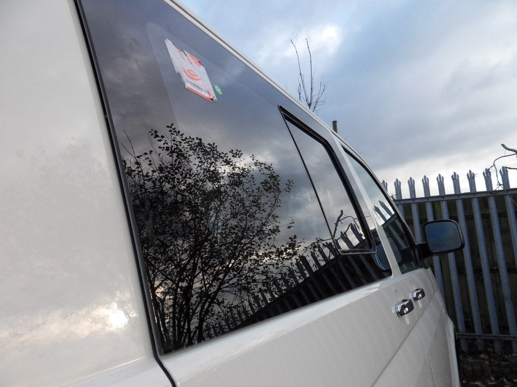 VW T5 Transporter Glass Side Sliding Window Smoked
