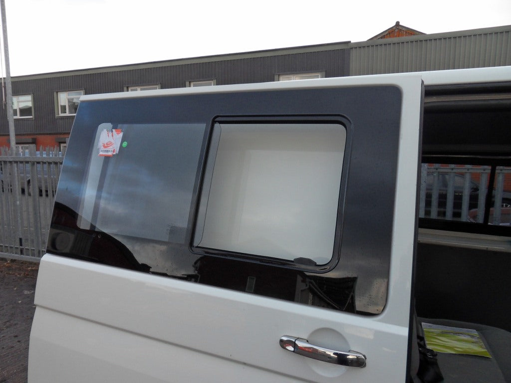 VW T5 Transporter Glass Side Sliding Window Smoked