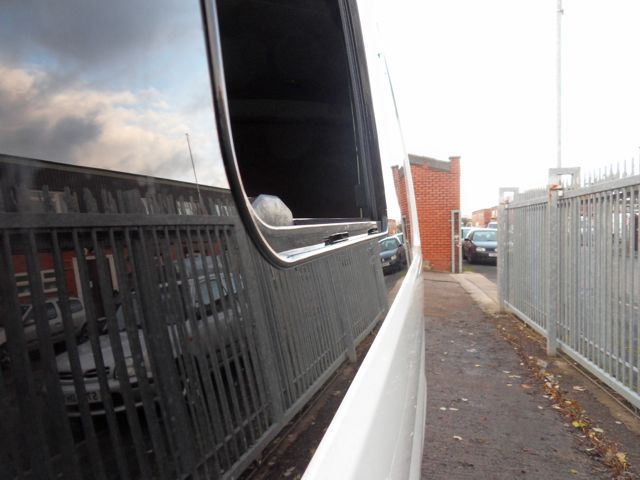 VW T5 Transporter Glass Side Sliding Window Smoked