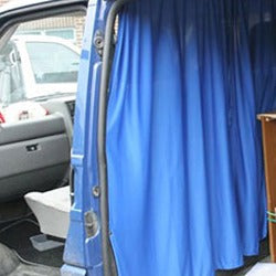 For Ford Transit Custom Cab Divider Curtain Kit with Rail Premium Quality  - Van-X