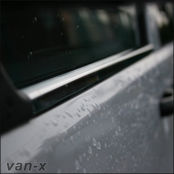 For VW T5 Transporter Stainless Steel Window Sill Trims | Premium Van-X Accessories