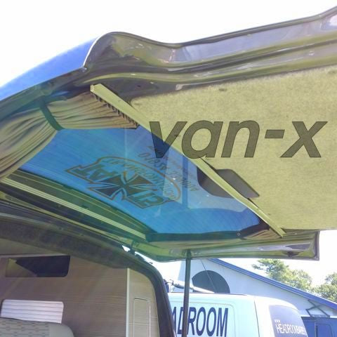For Mazda Bongo Tailgate Curtain & Blind – Eco-Line Single Colour for Campervans | Van-X