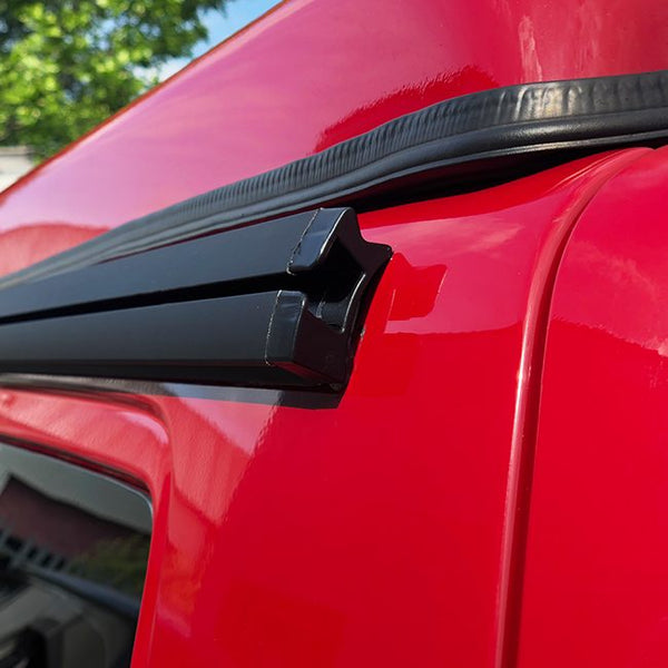 For VW T5 Black Campervan Awning Rails - Ideal for Campervan Drive-Away Awnings & Reimo Compatibility