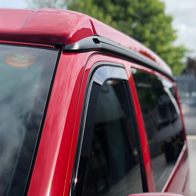 For VW T6 Black Awning Rails - Ideal for Campervan Drive-Away Awnings & Reimo Compatibility
