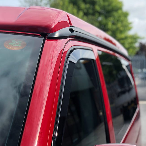 For VW T5 Black Campervan Awning Rails - Ideal for Campervan Drive-Away Awnings & Reimo Compatibility