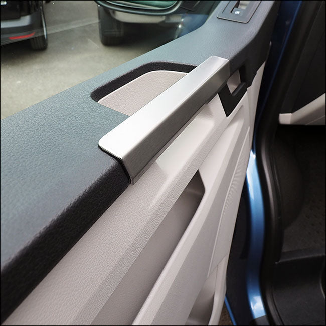 For VW T6 Transporter Stainless Steel Grab Handle Covers – Premium Fit & Durable Finish