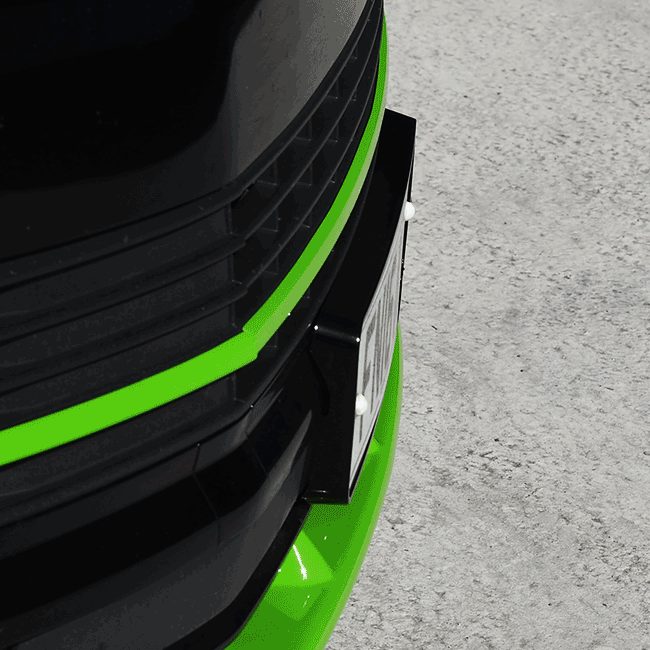 For VW T6 Transporter Startline Front Number Plate Trim