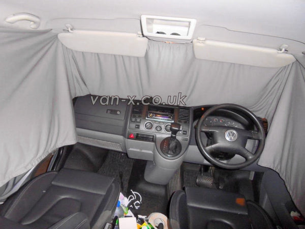 For VW T6 Transporter Front Cab Curtain Premium-Line