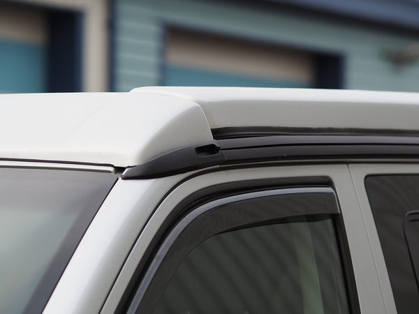 For VW T5.1 Black Campervan Awning Rails -  Ideal for Campervan Drive-Away Awnings & Reimo Compatibility
