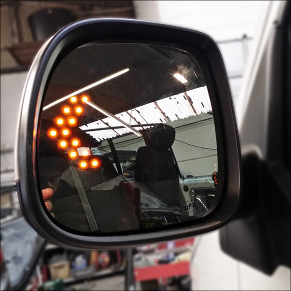 For VW T5 Transporter LED Wing Mirror Lens Non-Heated | Van-X