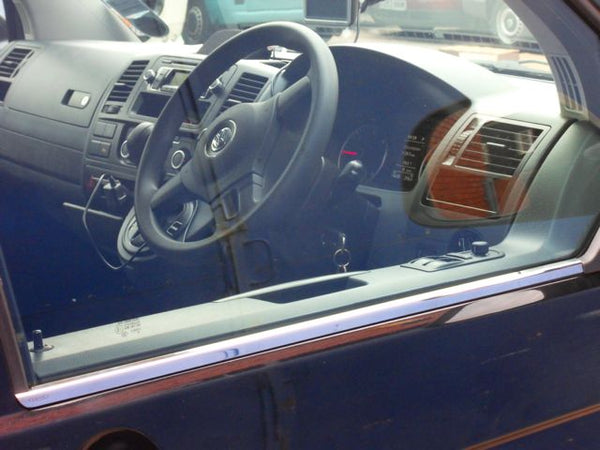 For VW T6 Transporter Stainless Steel Window Sill Trims | Premium Van-X Accessories