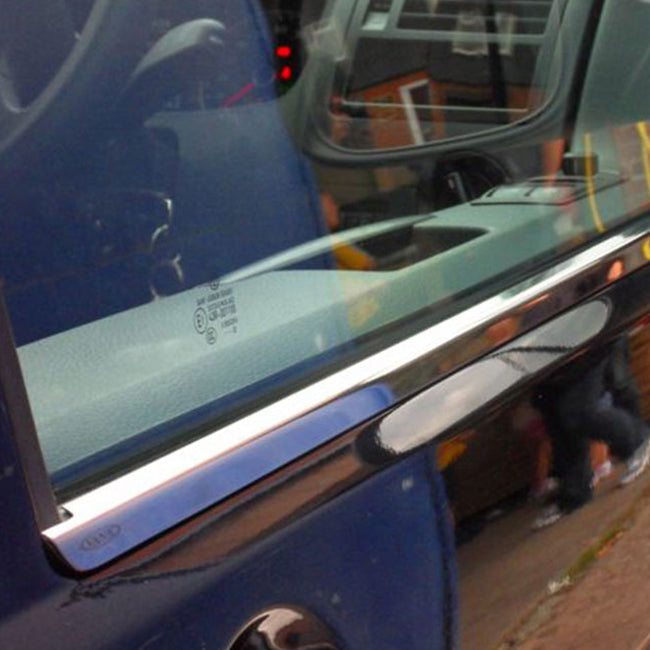 For VW T6 Transporter Stainless Steel Window Sill Trims | Premium Van-X Accessories