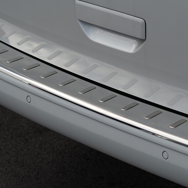 For VW T6.1 Transporter Multivan Rear Bumper Protector Barndoor (Ch-Insert) Stainless Steel