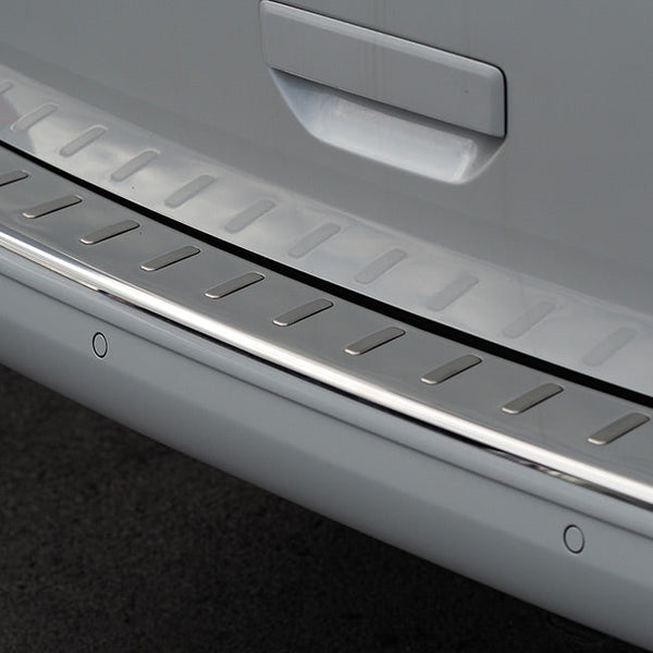 For VW T6 Transporter Multivan Rear Bumper Protector Barndoor (Ch-Insert) Stainless Steel