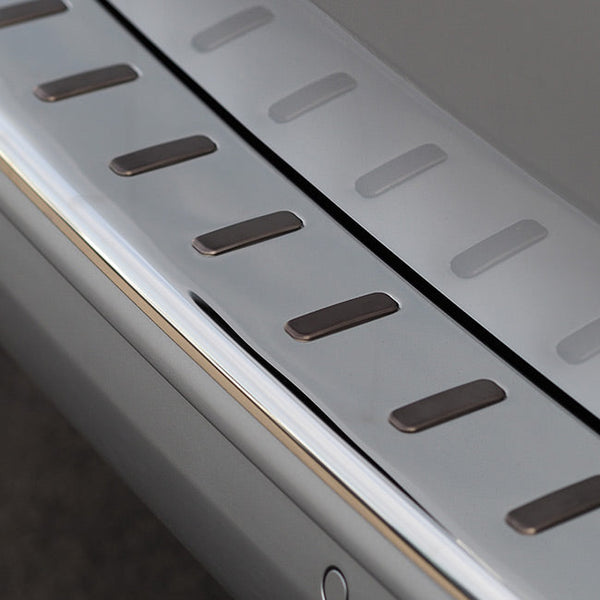 For VW T6 Transporter Multivan Rear Bumper Protector Tailgate Stainless Steel