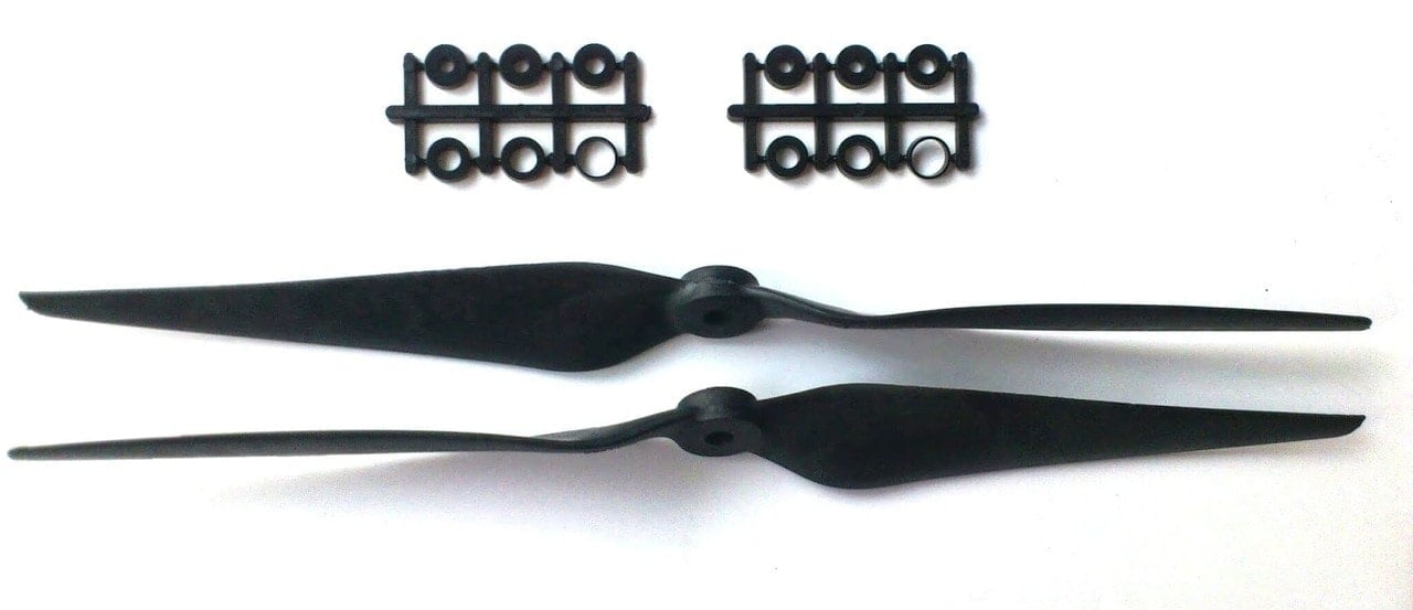 11x50 Propeller Set Carbon Fibre Reinforced