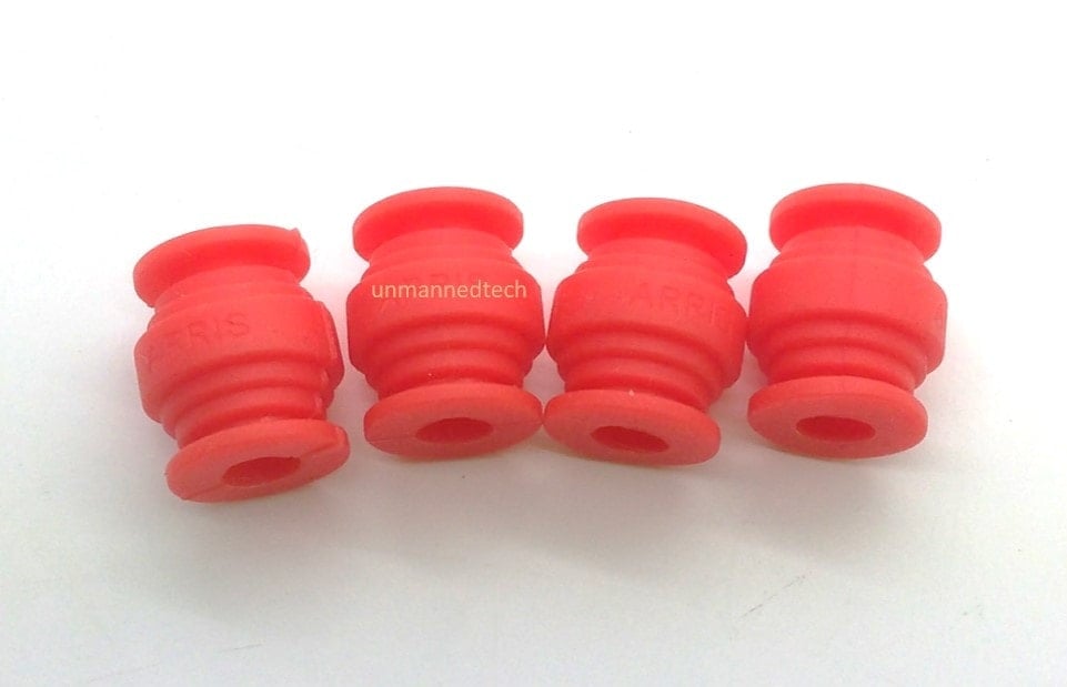 Premium Rubber Vibration Damper Balls (D17 x d7 x L21mm) (Pack of 4)