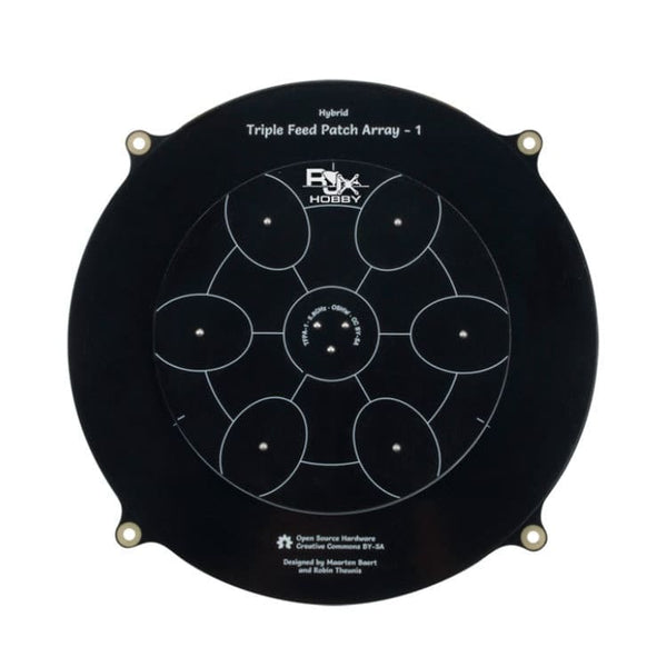 Triple Feed Patch Array Antenna SMA 14db (with 50ohm dummy load)