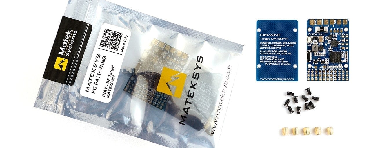 Matek F411 Wing Flight Controller