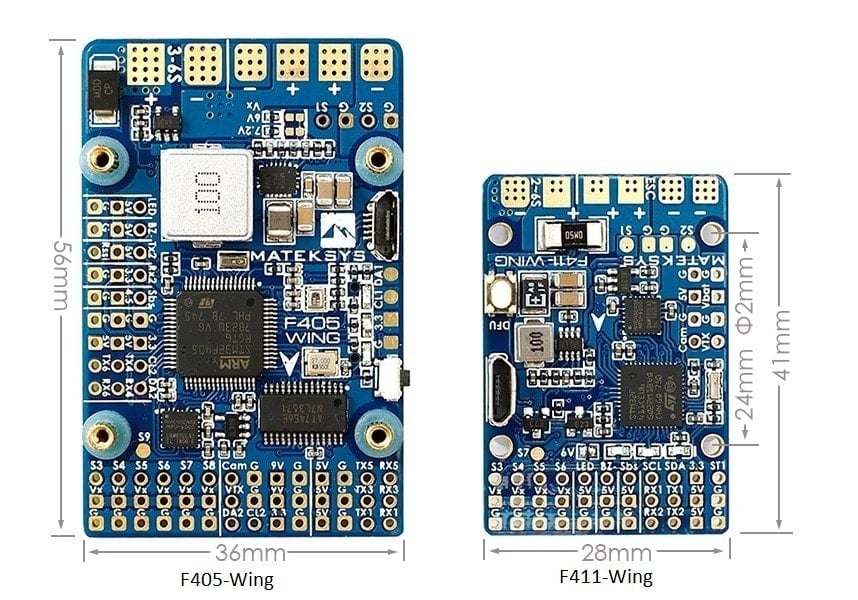 Matek F411 Wing Flight Controller