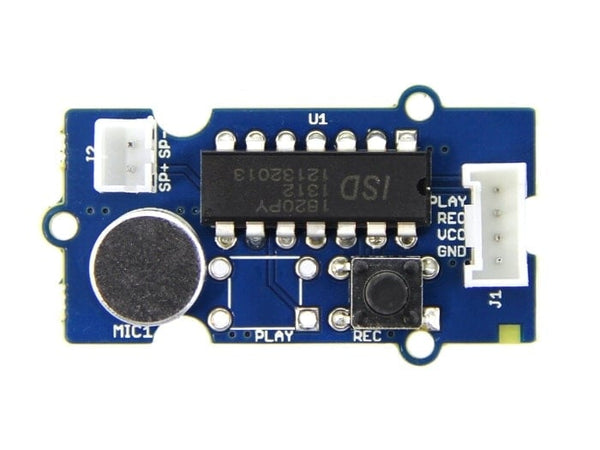 Grove Recorder v2.0 (ISD1820PY) with Loudspeaker/Volume Amplifier (NS8002)