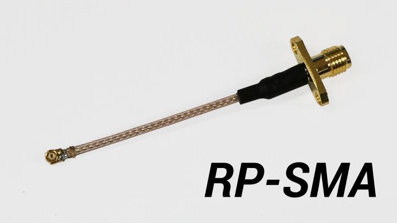 TBS Unify Pro 5G8 Pigtail (U.FL) Adapter (SMA/RP-SMA)