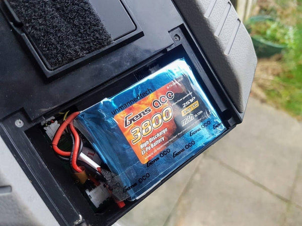 Gens ace 3800mAh 7.4V 2S1P TX Lipo Battery Pack with JST-SYP Plug