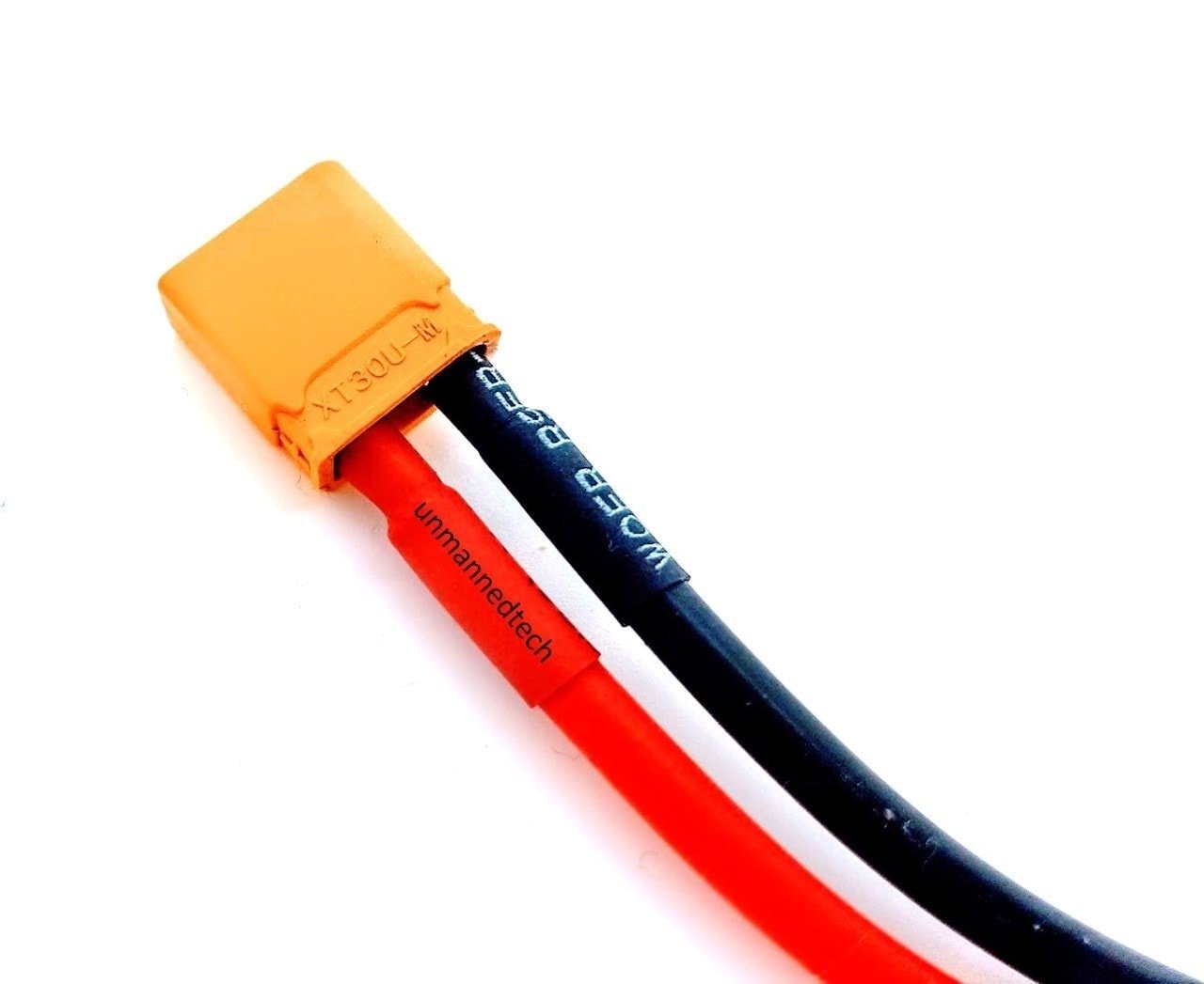 XT30 Male Battery Wire 7cm 18AWG silicone wire