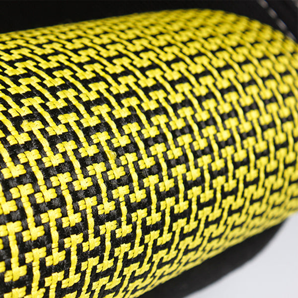 EDY SINGLE (x1) Universal Porsche GT3 GT4 Motorsports Style Car Sports Bucket Seat Black Reclining Hard Back Bucket Seats Dual Slider Easy Installation For Racing Car / Sim / 4x4 / Van / Camper