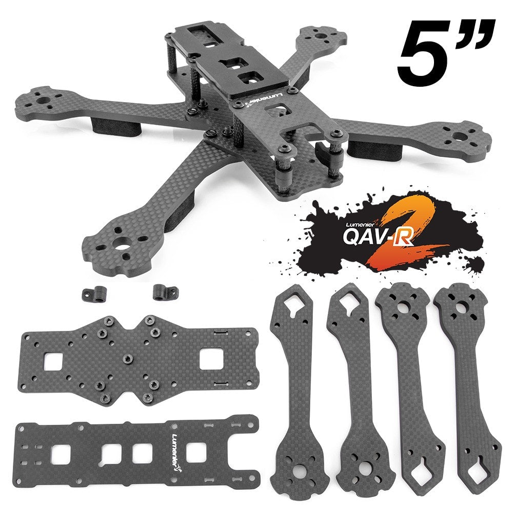 Lumenier QAV-R 2 Slam Freestyle Quadcopter Frame