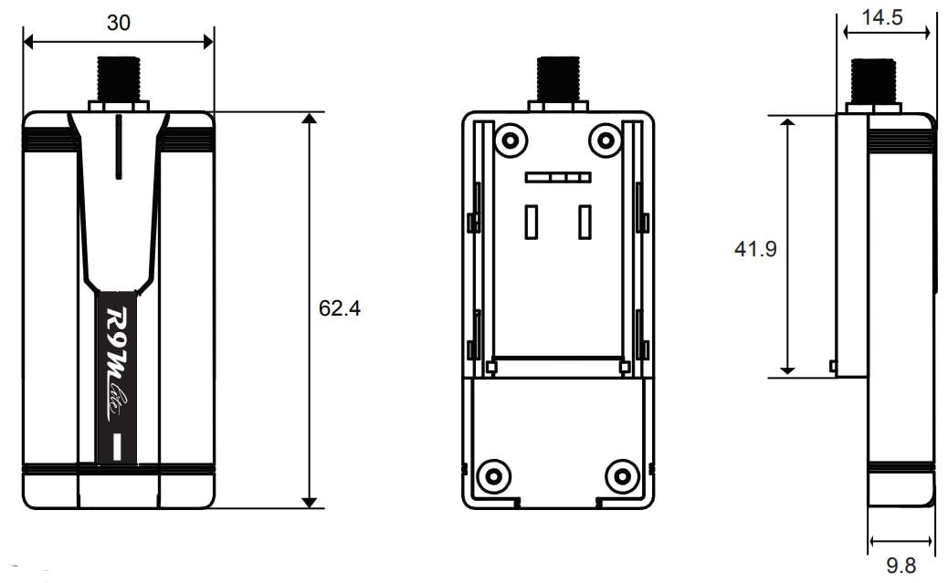 (EOL) FrSky R9M Lite 868MHz Long-Range Transmitter