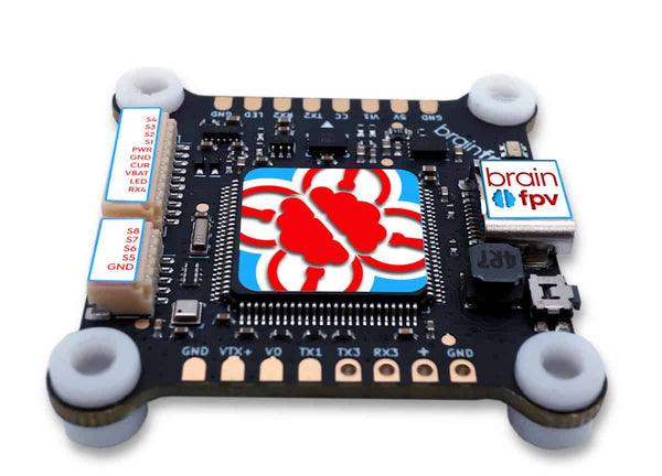 BrainFPV Radix 2 Flight Controller (H7 + graphic OSD)