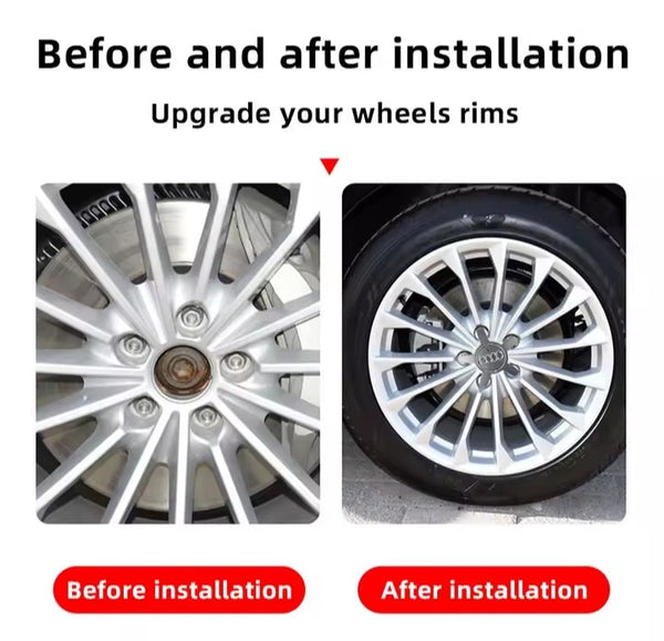 4pcs 135mm Car Wheel Centre Cap Hub Covers Badge logo 4F0601165N For Audi A1 A3 A4 A5 A6 A7 Q3 Q5 Q7 TT B5 B6 B7 8P 8V